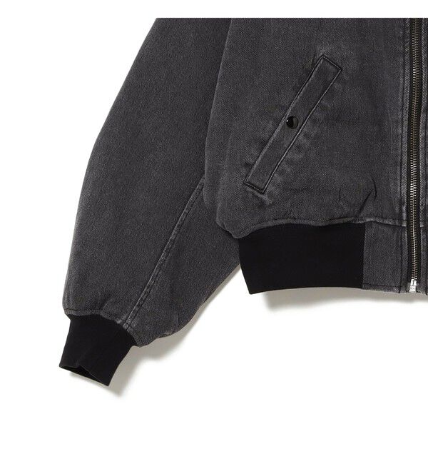 BEAMS「リバーシブル フェード ボンバー ジャケット」|ブルゾン・スタジャン|