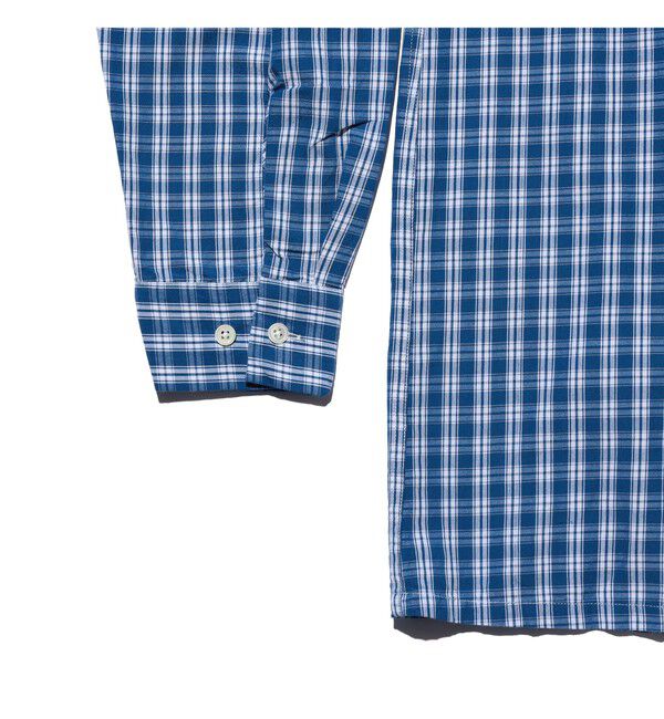 BEAMS PLUS「Open Collar 80/2 Madras」|シャツ・ブラウス|