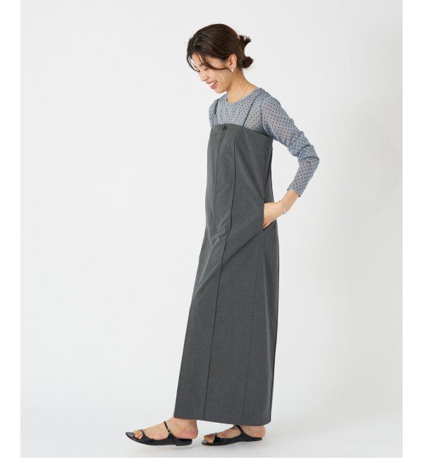 IENA「フロッキードット シアー プルオーバー」|ニット・セーター|