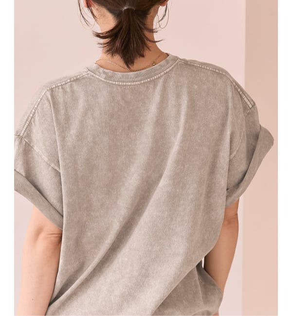 JOURNAL STANDARD「《追加》ラウンドヘムピグメントT」|Tシャツ・カットソー|