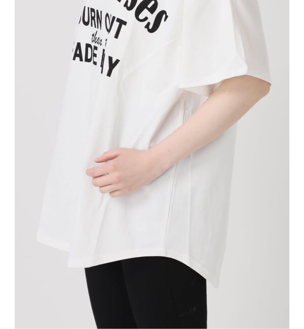 JOURNAL STANDARD「《追加》ラウンドヘムピグメントT」|Tシャツ・カットソー|