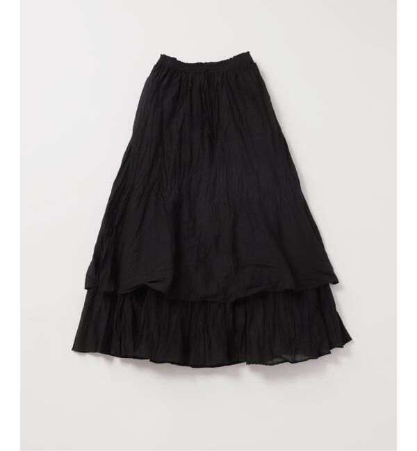 JOURNAL STANDARD relume「《WEB限定追加予約2》コットンボイルクリンクルティアードスカート」|スカート|