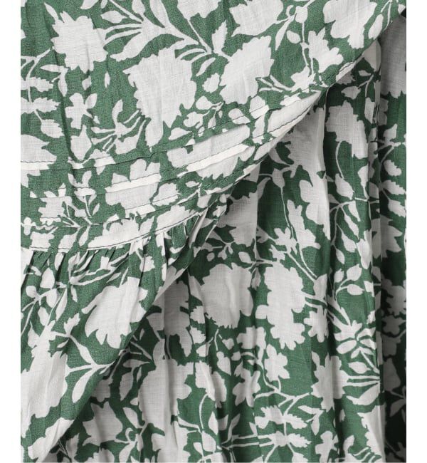 JOURNAL STANDARD relume「《WEB限定追加予約2》コットンボイルクリンクルティアードスカート（柄）」|スカート|