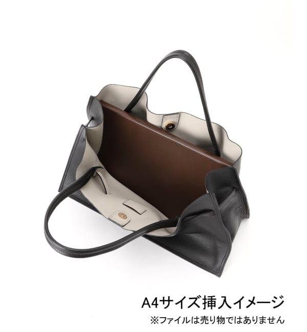 Spick and Span「《追加》VIOLAd&rsquo;ORO / ヴィオラドーロ イタリアンWフェイスレザートートバッグ L」|トートバッグ|