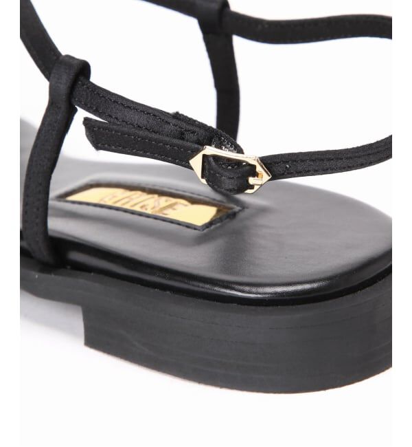 GRISE「《追加予約》GRISEメタルリングクロストングサンダル」|サンダル|