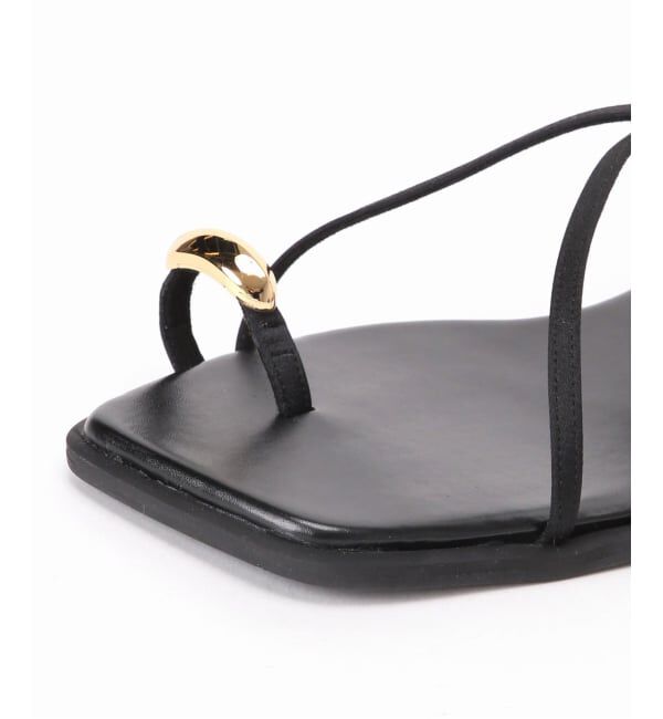 GRISE「《追加予約》GRISEメタルリングクロストングサンダル」|サンダル|