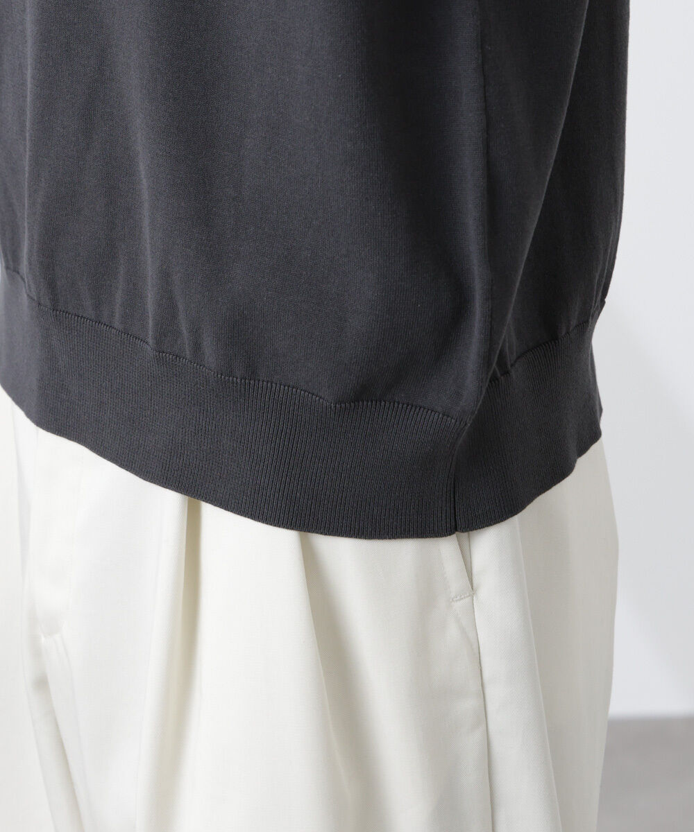  「コットン/ソロナ プレーティングクルーネック 半袖TEE」|Tシャツ・カットソー|