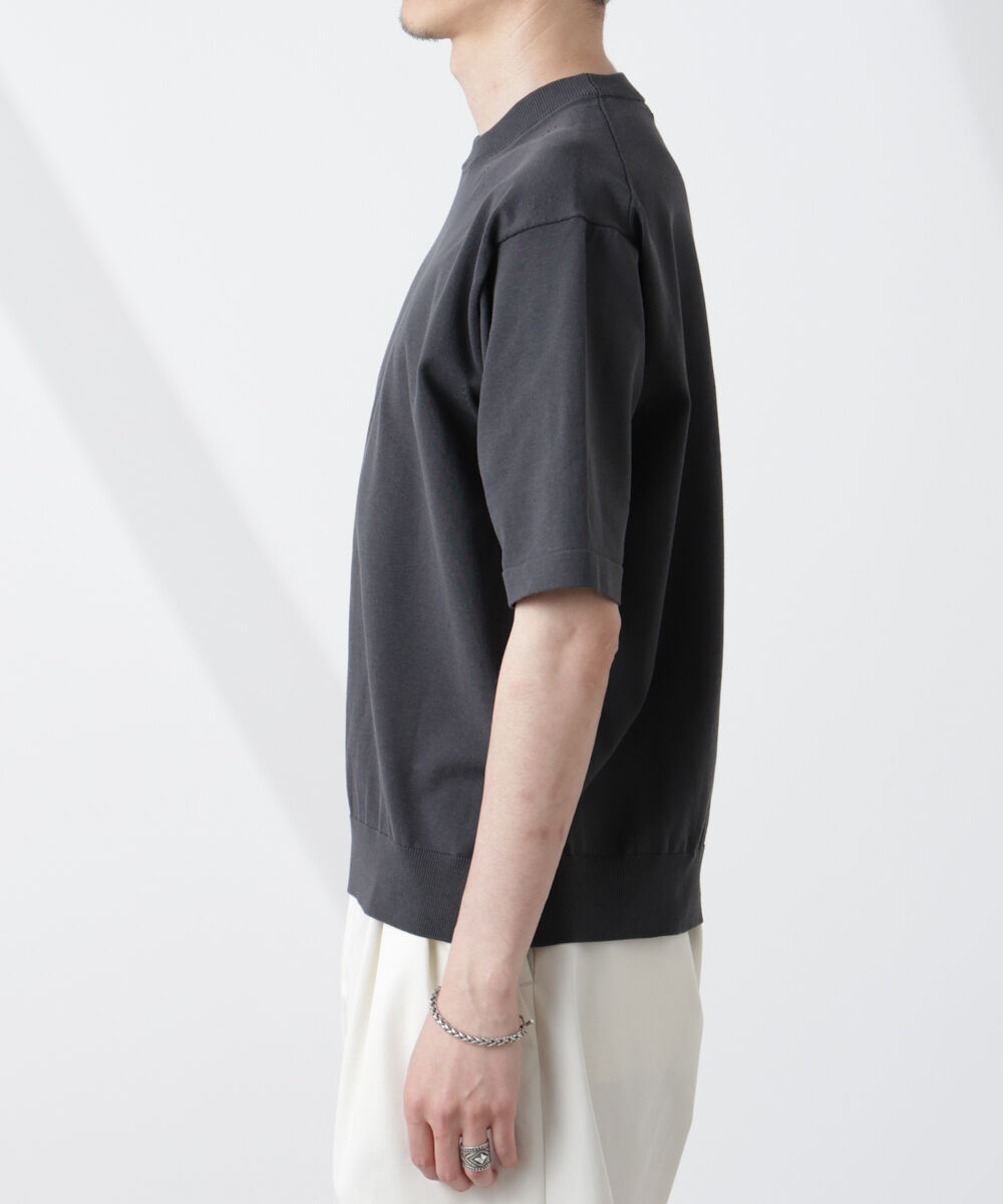  「コットン/ソロナ プレーティングクルーネック 半袖TEE」|Tシャツ・カットソー|