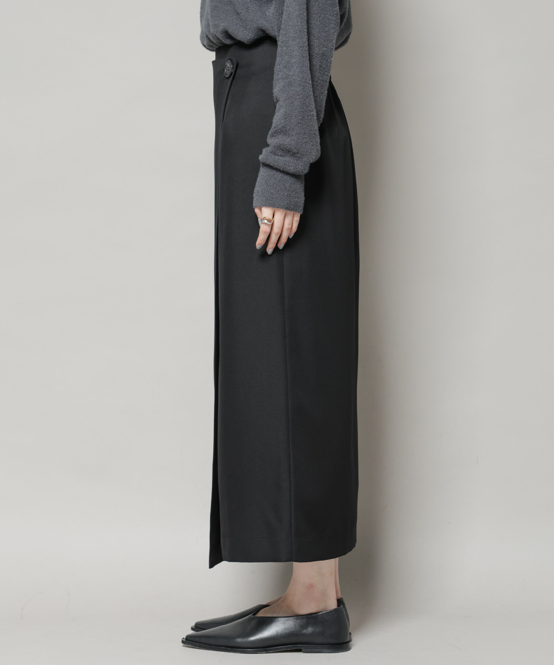 nano･universe「ラップ風スカート」|スカート|