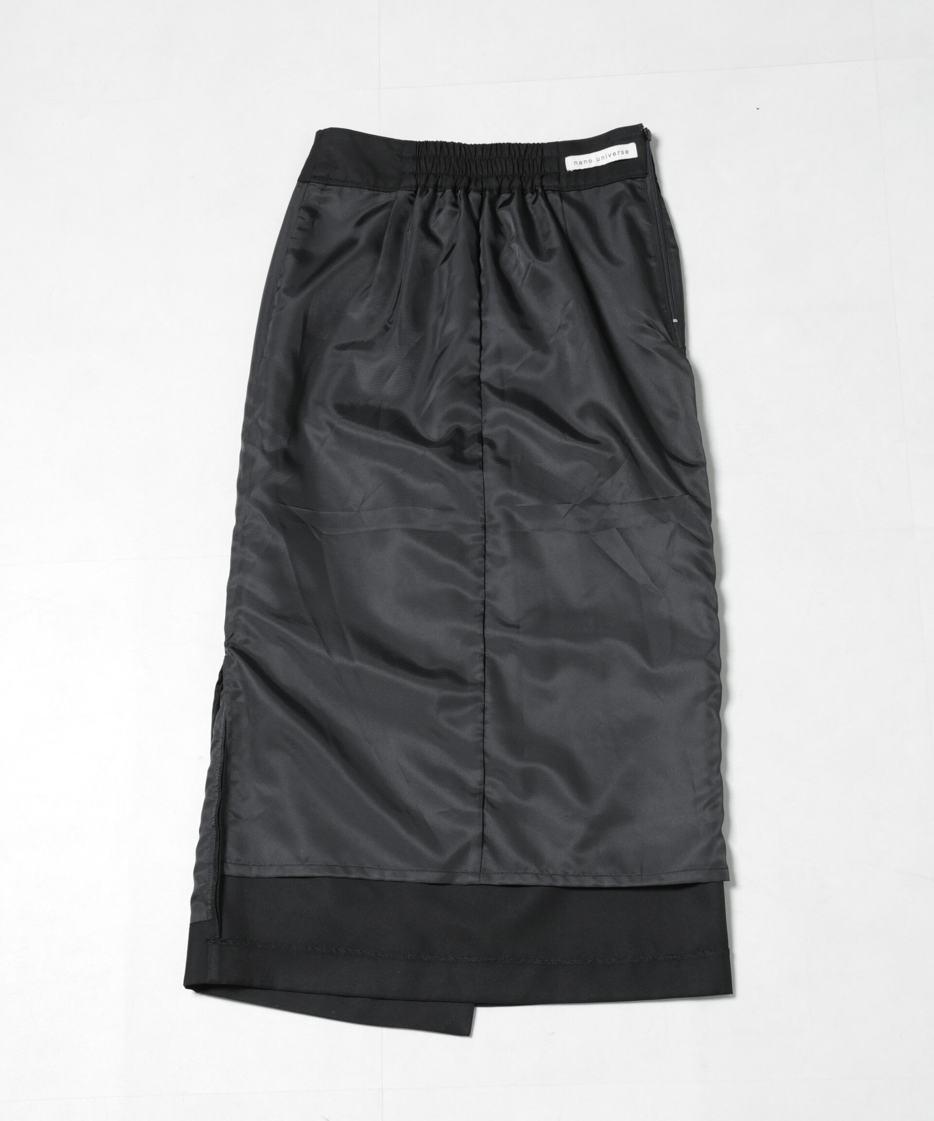 nano･universe「ラップ風スカート」|スカート|