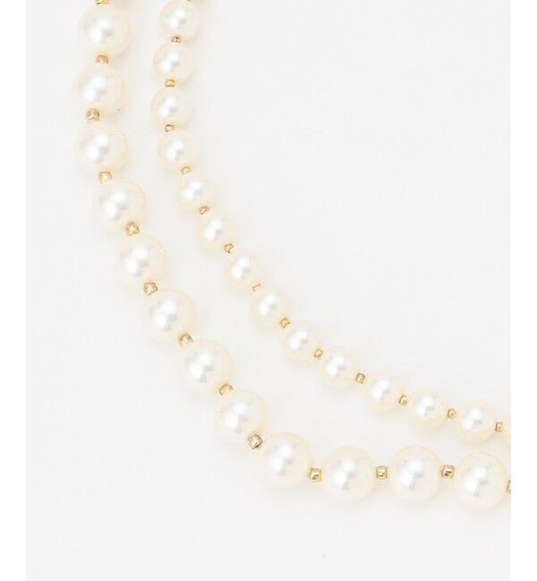 23区「【ご好評につき追加】2WAY パール ロング ネックレス」|ネックレス|