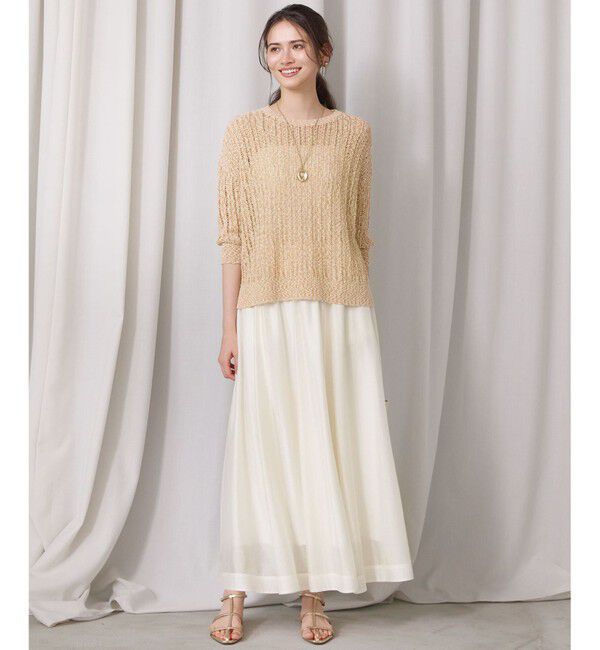 23区「【Oggi掲載/好評につき追加】メタルリングトップ ネックレス」|ネックレス|