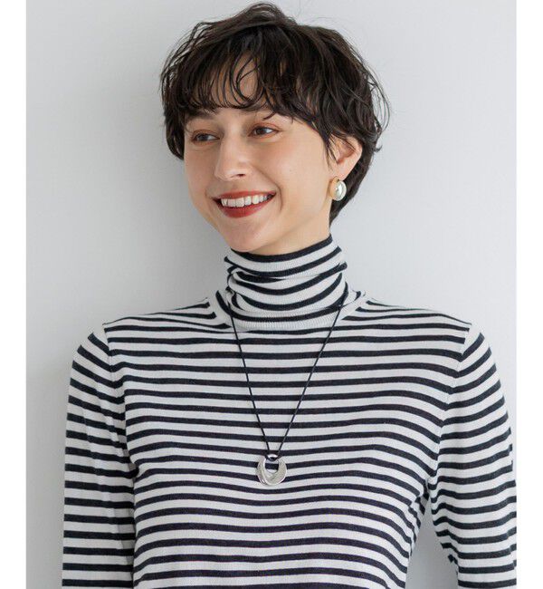 23区「【Oggi掲載/好評につき追加】メタルリングトップ ネックレス」|ネックレス|