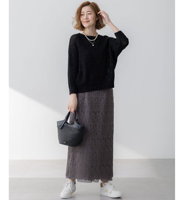 23区「2WAY パール コイン ネックレス」|ネックレス|