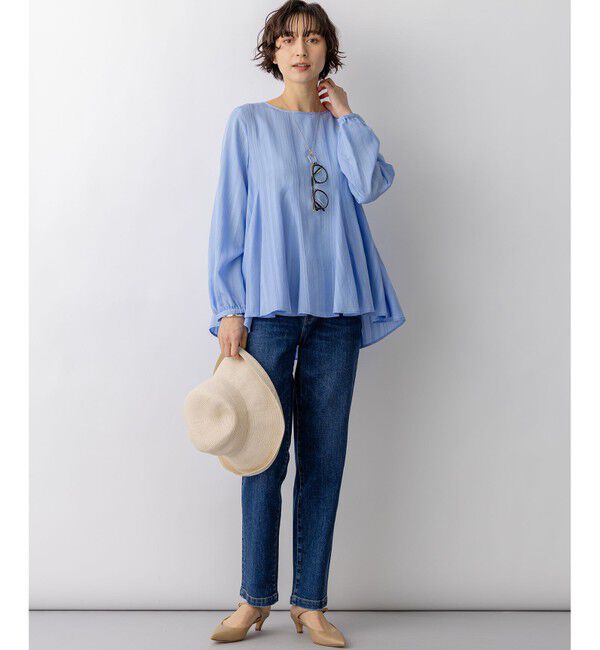 23区「【WEB限定】グラスホルダー ネックレス」|ネックレス|