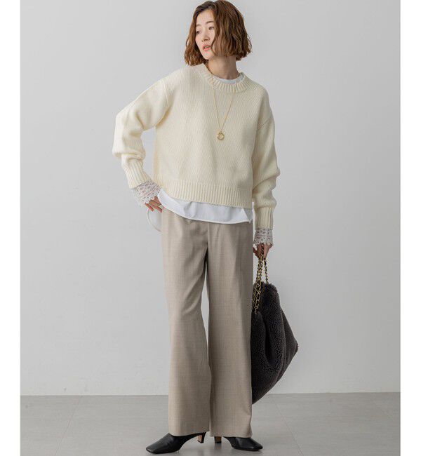 23区「ナローリングトップ ネックレス」|ネックレス|