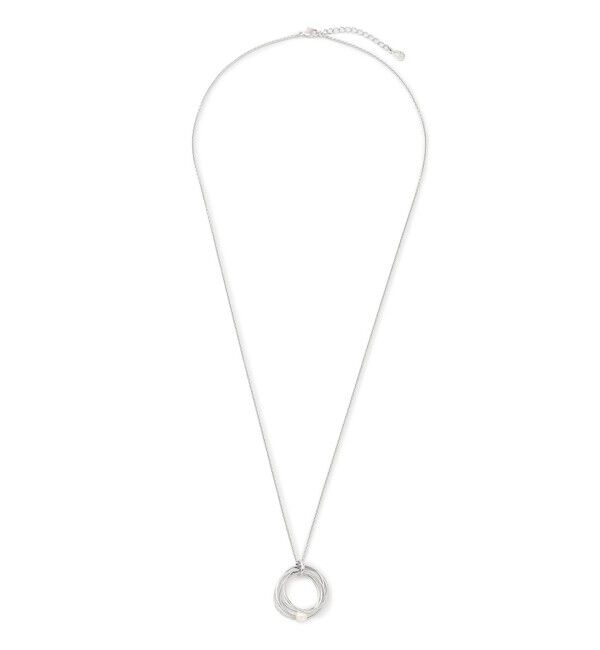 23区「ナローリングトップ ネックレス」|ネックレス|