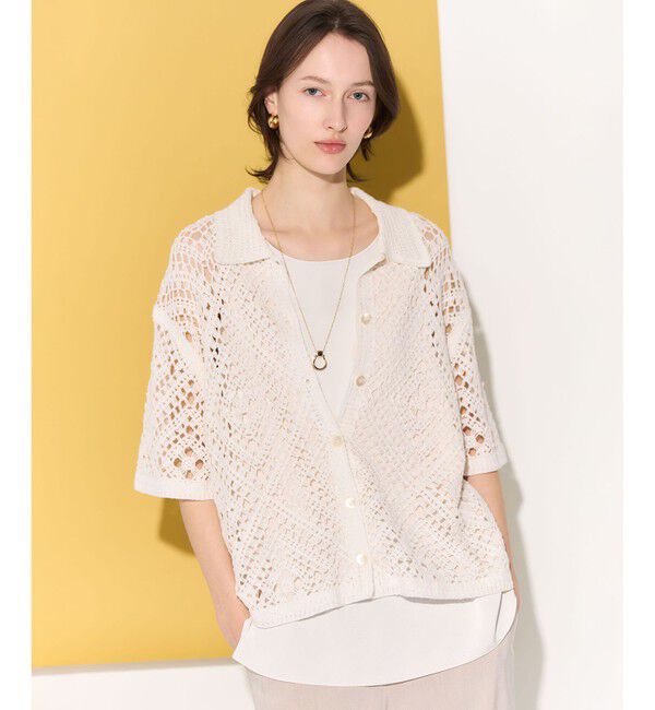 23区「ホースシュー グラスホルダー ネックレス」|ネックレス|