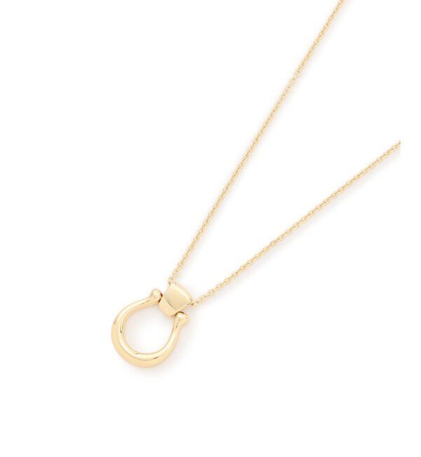 23区「ホースシュー グラスホルダー ネックレス」|ネックレス|