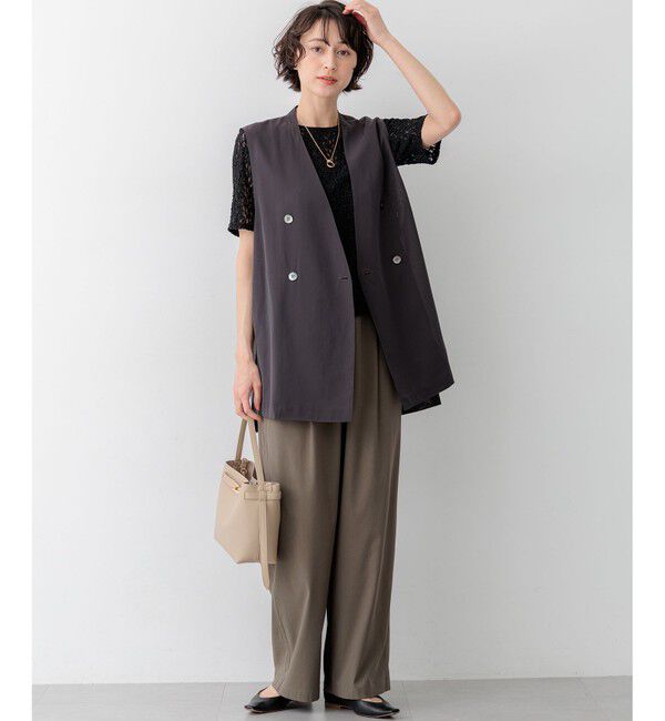 23区「ホースシュー グラスホルダー ネックレス」|ネックレス|