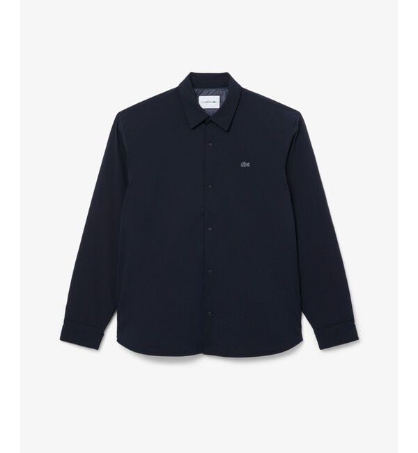 LACOSTE「撥水ストレッチ 中綿入りシャツジャケット」|シャツ・ブラウス|
