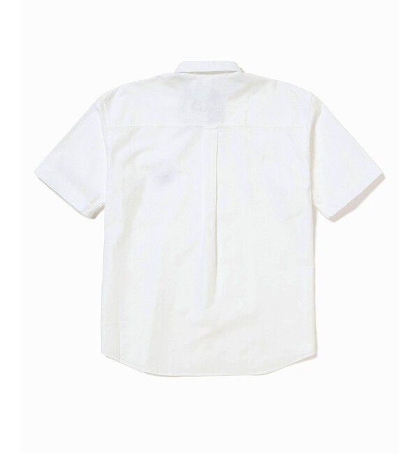 LACOSTE「ウォッシュドオックスフォード半袖ボタンダウンシャツ」|シャツ・ブラウス|