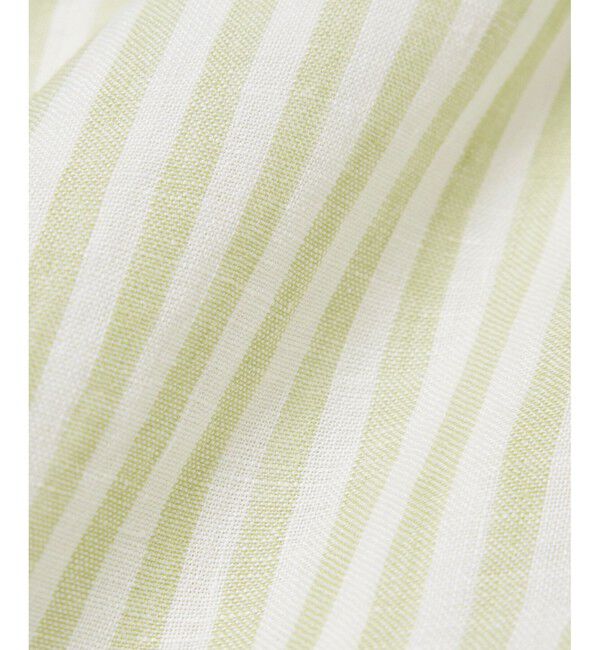 LACOSTE「リネンストライプシャツ」|シャツ・ブラウス|