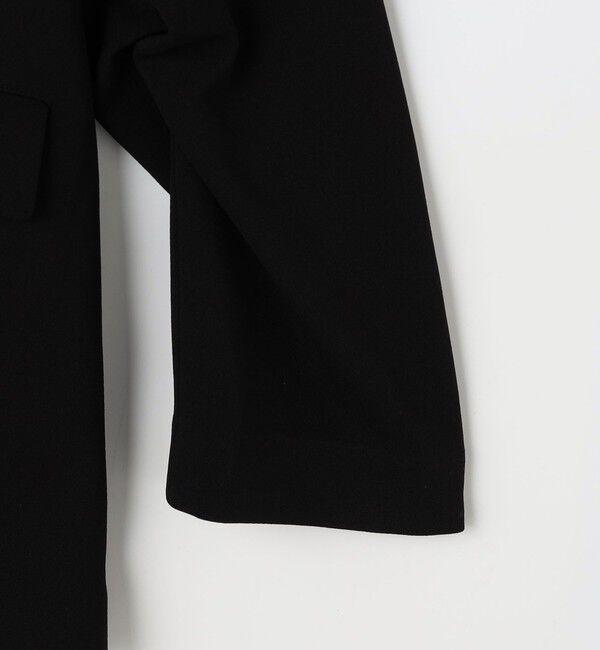 Rie Miller「ウォッシャブルノーカラージャケットジョーゼットダンボール」|ノーカラージャケット|