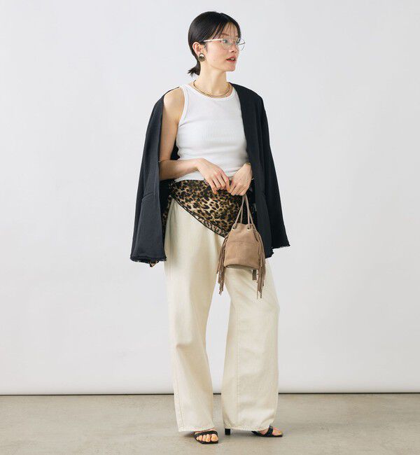 NOLLEY'S「ウォッシャブルヴィンテージリブ2WAYタンク」|タンクトップ|