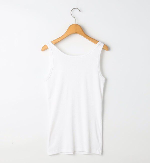 NOLLEY'S「ウォッシャブルヴィンテージリブ2WAYタンク」|タンクトップ|