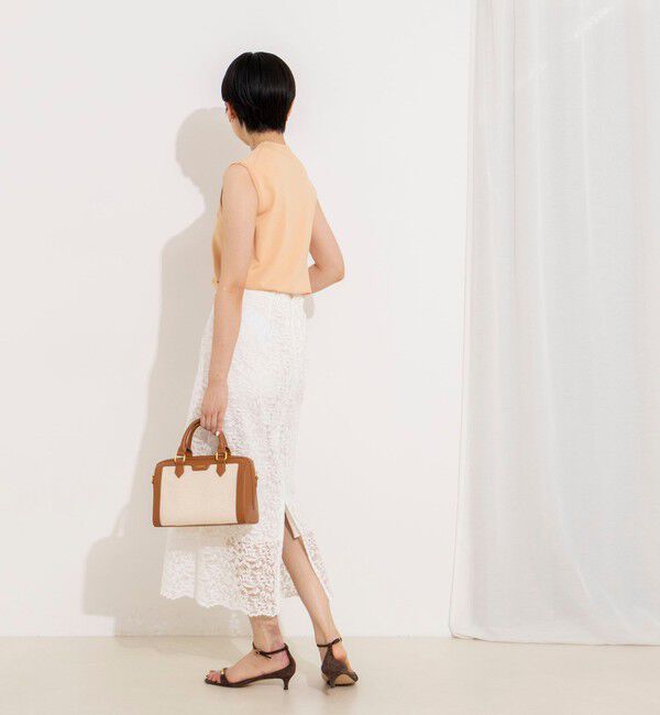 NOLLEY'S sophi「ウォッシャブルウォッシャブルコードレースタイトタイトスカート」|タイト|