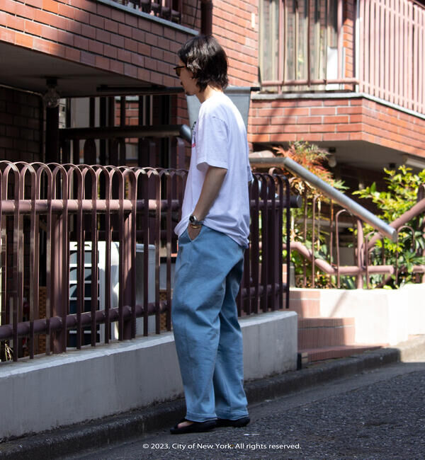 GLOSTER「【GOOD ROCK SPEED/グッドロックスピード】NYCプリントTシャツ」|Tシャツ・カットソー|