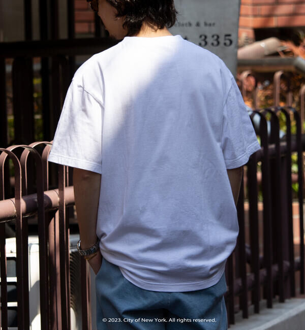 GLOSTER「【GOOD ROCK SPEED/グッドロックスピード】NYCプリントTシャツ」|Tシャツ・カットソー|