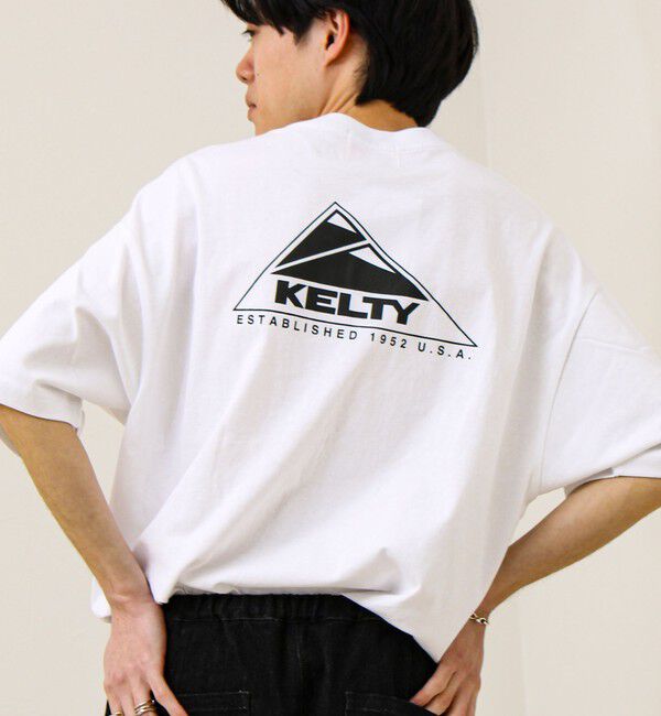 GLOSTER「【KELTY&times;GLOSTER】別注 バックロゴプリントT」|Tシャツ・カットソー|