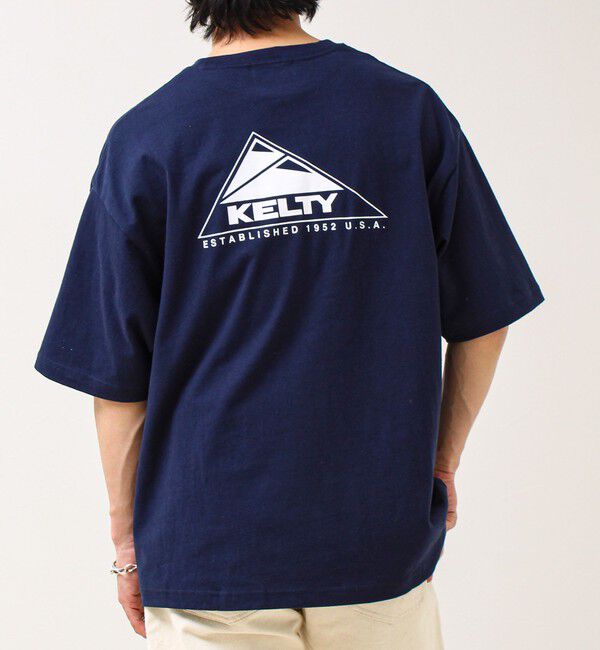 GLOSTER「【KELTY&times;GLOSTER】別注 バックロゴプリントT」|Tシャツ・カットソー|