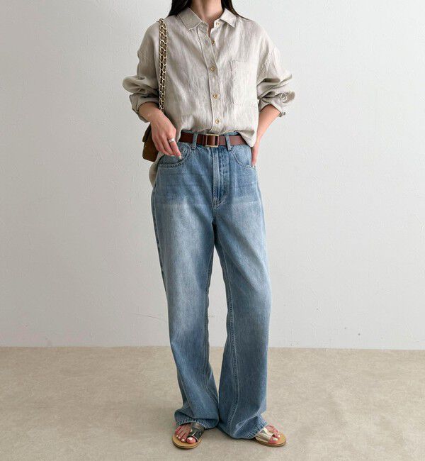 fredy emue「LINEN100 2WAYカシュクールシャツ」|シャツ・ブラウス|