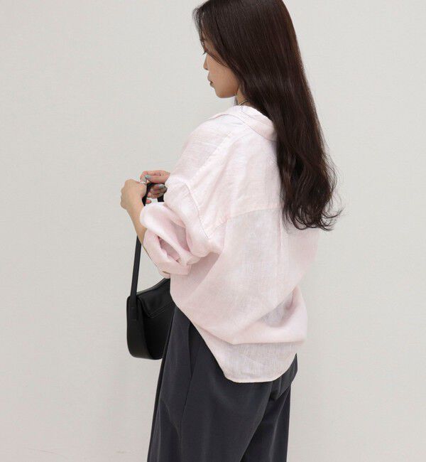 fredy emue「LINEN100 2WAYカシュクールシャツ」|シャツ・ブラウス|