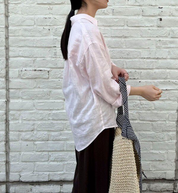 fredy emue「LINEN100 2WAYカシュクールシャツ」|シャツ・ブラウス|