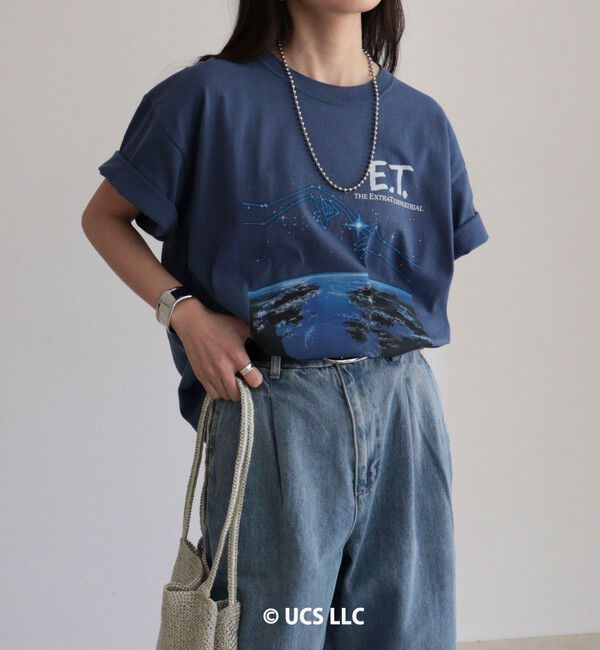 fredy emue「【GOOD ROCK SPEED/グッドロックスピード】E.T.半袖Tシャツ」|Tシャツ・カットソー|ブルー