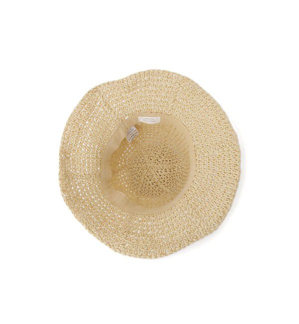 ROPE PICNIC PASSAGE「ライン編みペーパーハット」|ハット|