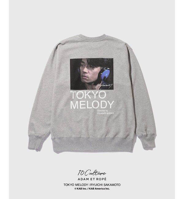 ADAM ET ROPE'「【Tokyo Melody Ryuichi Sakamoto &times; 10Culture / ADAM ET ROPE'】 SWEAT」|スウェット・ジャージ|