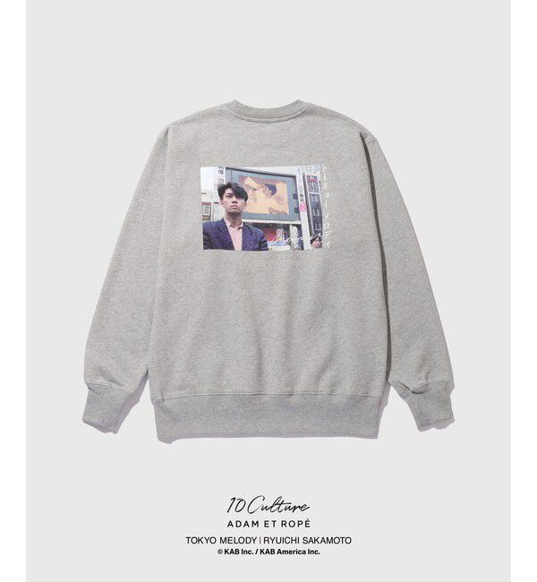 ADAM ET ROPE'「【Tokyo Melody Ryuichi Sakamoto &times; 10Culture / ADAM ET ROPE'】 SWEAT」|スウェット・ジャージ|