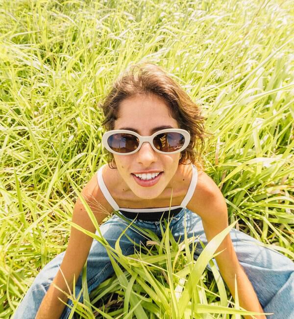  「SUNSKI | BIANCA ECRU」|サングラス|ECRU系1