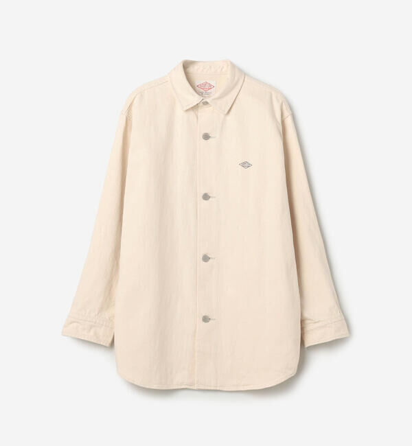 DANTON「DANTON | カツラギコットン ロングシャツジャケット WOMEN」|その他|