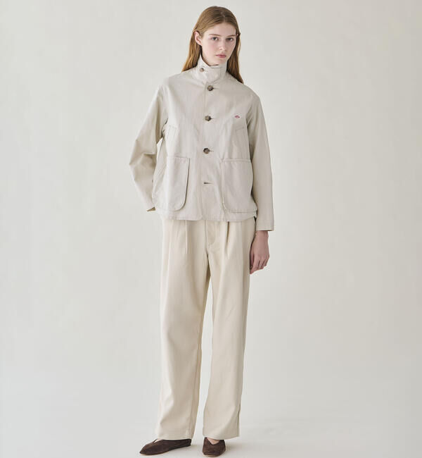 DANTON「DANTON | コットンリネン ワークジャケット WOMEN」|その他|