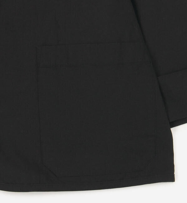 DANTON「DANTON | コットンリネンダンプ ノーカラージャケット WOMEN」|ノーカラージャケット|