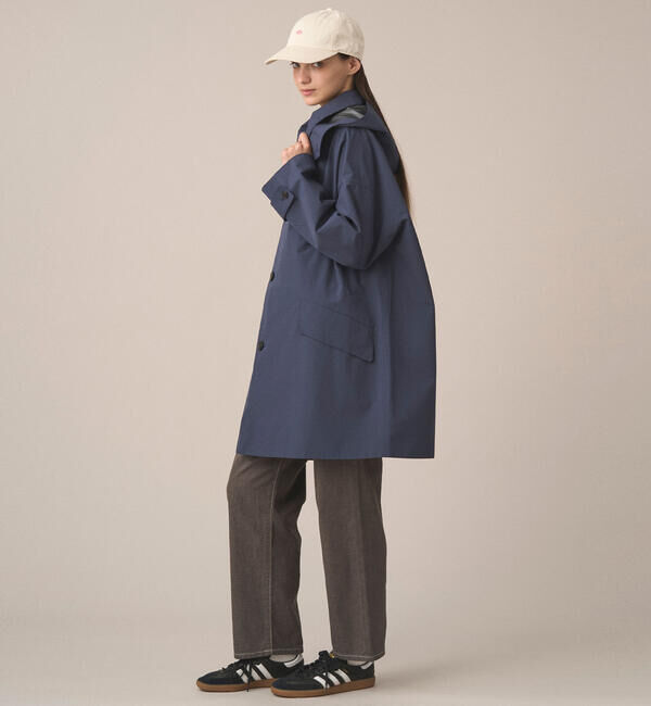 DANTON「DANTON | 3レイヤークロス ショートバルマカーンコート WOMEN」|ダッフルコート|