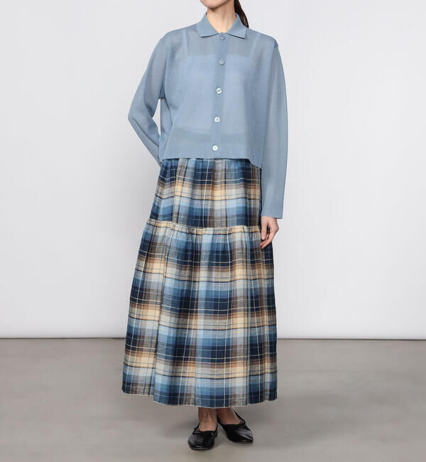 ONEIL OF DUBLIN「O'NEIL OF DUBLIN | ティアードスカート CHECK WOMEN」|スカート|