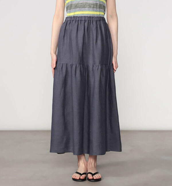 ONEIL OF DUBLIN「O'NEIL OF DUBLIN | ティアードスカート SOLID WOMEN」|スカート|