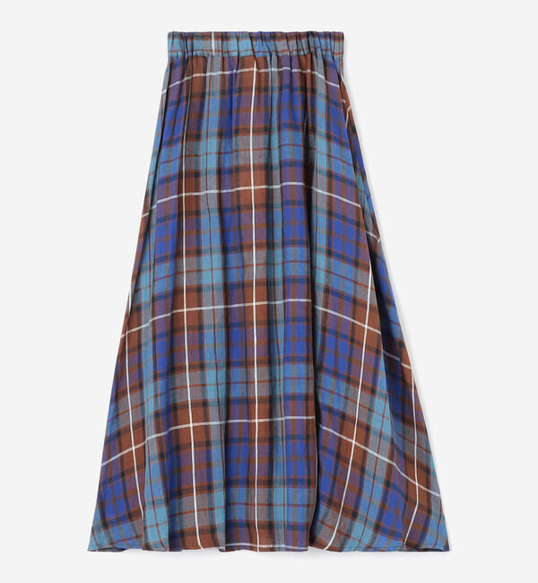 ONEIL OF DUBLIN「O'NEIL OF DUBLIN | リネン フレアロングスカート WOMEN」|スカート|